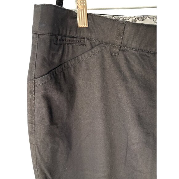 Intro Love the Fit Hailey Short Sun washed Twill Roll up Cuff,  Size 16 NWT - Picture 3 of 8